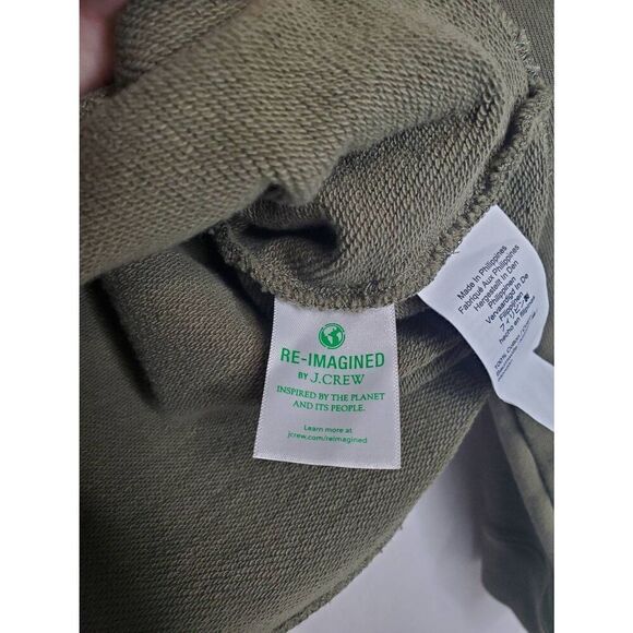 J Crew Holiday Joy Oversized Boxy Graphic Christmas Women's Minimal Sweatshirt - Picture 6 of 7